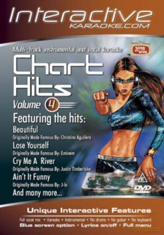 Interactive Karaoke: Karaoke Chart Hits - Interactive: Volume 4 [CD]