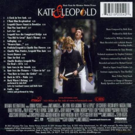 Kate and Leopold [CD]