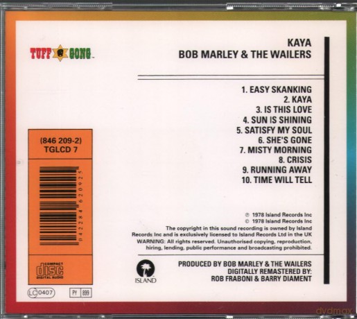 Bob Marley: Kaya [CD]