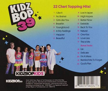 Kidz Bop Kids: Kidz Bop 39 [CD]