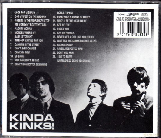 The Kinks: Kinda Kinks [CD]