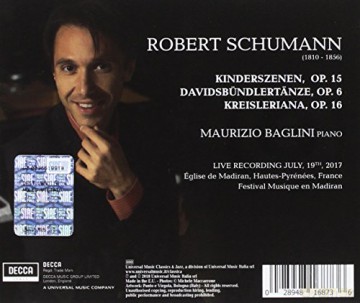 Maurizio Baglini: Kinderszenen [CD]