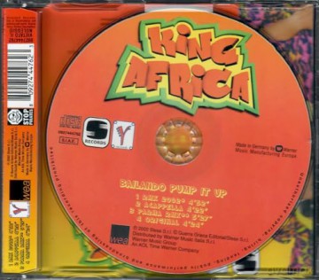 King Africa - Bailando Pump It Up [CD]