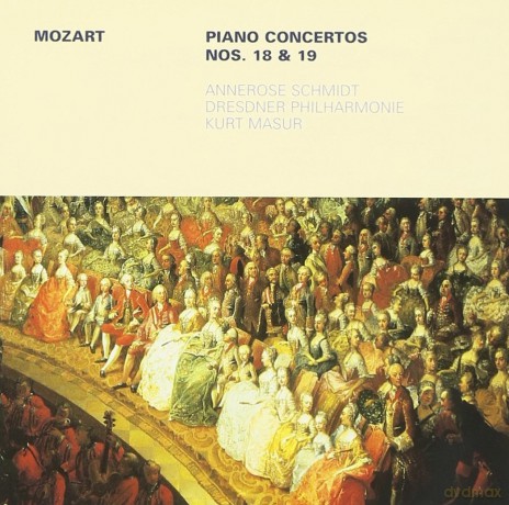 Wolfgang Amadeus Mozart: Klavierkonzerte Nos. 18 and 19 [CD]