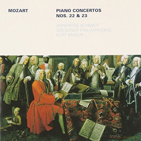 Wolfgang Amadeus Mozart: Klavierkonzerte Nos. 22 and 23 [CD]