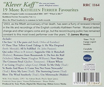 Kathleen Ferrier: Klever Kaff [CD]