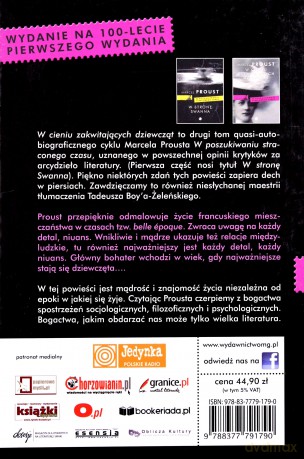 W cieniu zakwitających dziewcząt [KSIĄŻKA]