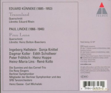 Knittel: KNneke: Traumland/Lincke: Frau Luna [CD]