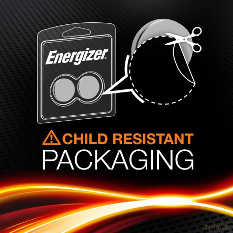 Lithium: Knopfzelle Cr2032 3 V 4-Blister-Energizer [CD]
