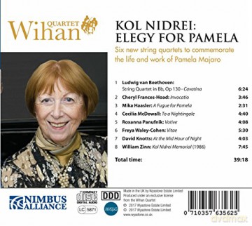 Ludwig Van Beethoven: Kol Nidrei-Elegy For Pamela [CD]