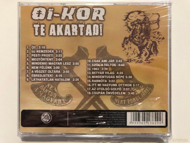 Oi: Kor Te Akartad! [CD]