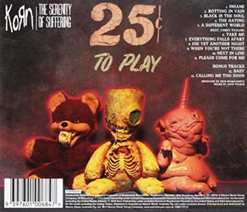 Korn: Korn - Serenity Of Suffering : 2 Bonus Tracks [CD]