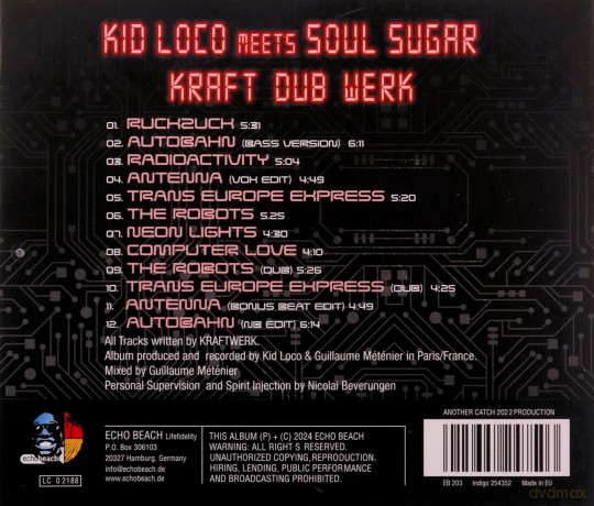 Kid Loco Meets Soul Sugar: Kraft Dub Werk [CD]