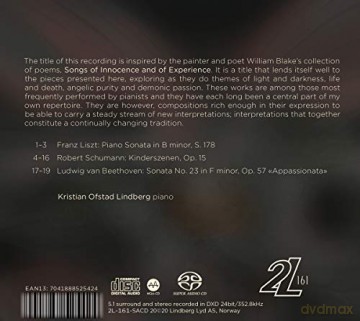 Kristian Ofstad Lindberg: Kristian Ofstad Lindberg: Of Innocence And Experience [CD]