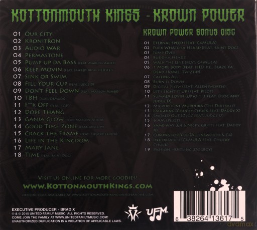 Kottonmouth Kings: Krown Power [CD]