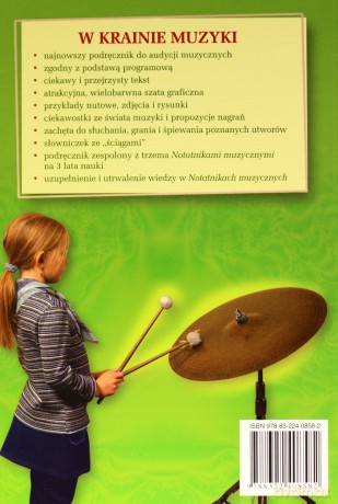 W krainie muzyki. Podręcznik dla uczniów szkół muzycznych [KSIĄŻKA]
