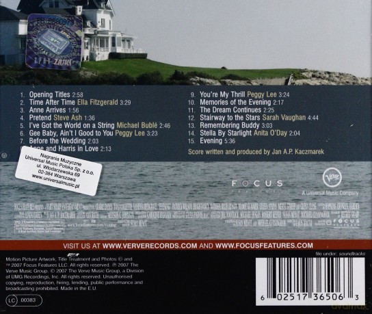 Evening soundtrack (Wieczór) [CD]