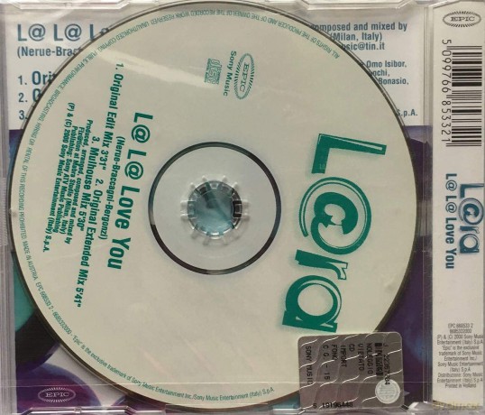 L@ora: L@ L@ Loveyou - Singolo [CD]
