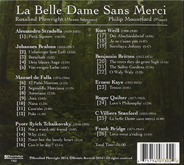 Rosalind Plowright: La Bell Dame Sans Merci [CD]