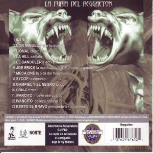 La Furia Del Reggaeton [CD]