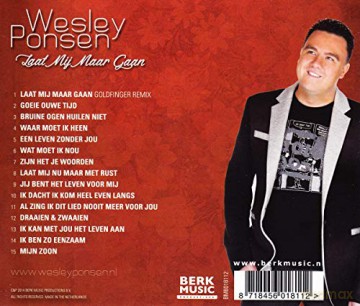 Wesley Ponsen: Laat Mij Maar Gaan [CD]
