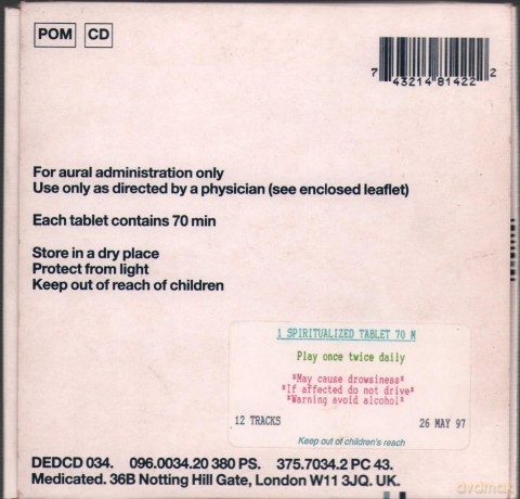 Spiritualized: Ladies and Gentlemen We Are Floating in Space [CD]