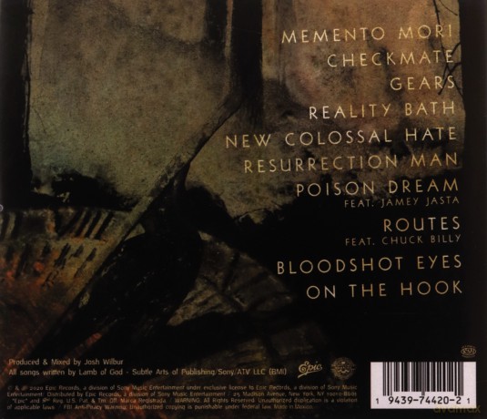 Lamb Of God: Lamb Of God [CD]
