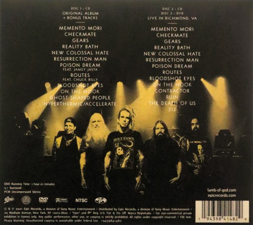 Lamb Of God: Lamb Of God [CD]