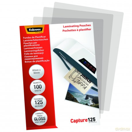 Crc 53974: Laminierfolie - 60 X 90 Mm-Fellowes [CD]