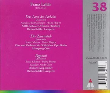 Lehar: Land Des LChelns/Zarewitsch/ [CD]