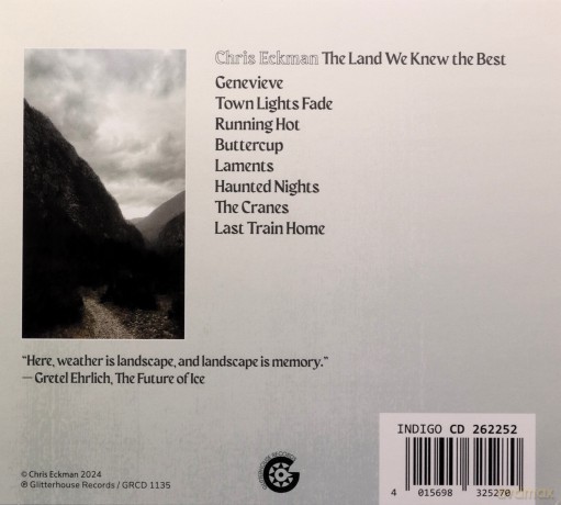 Chris Eckman: Land We Knew The Best, The [CD]