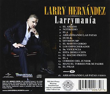 Larry Hernandez: Larrymania [CD]