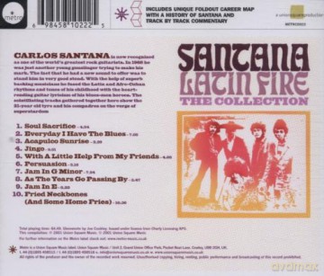 Carlos Santana: Latin Fire [CD]