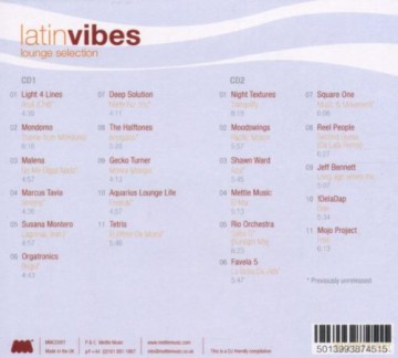 Latin Vibes Vol. 1 - 'Lounge Selection' [2CD]