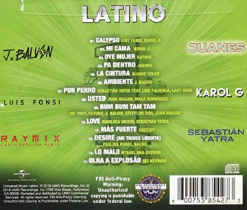 Latino #1's 2018 [CD]