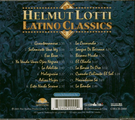 Helmut Lotti: Latino Classics [CD]