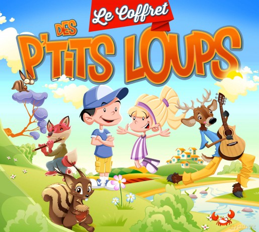 Le Coffret Des P'tits Loups [4CD]