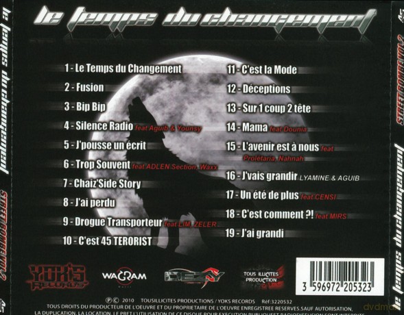 Terorho: Le Temps Du Changement [CD]