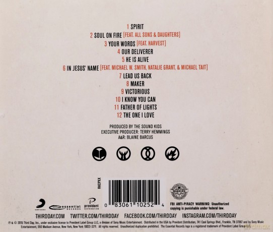 Third Day: Lead Us Back: Songs of Worship [CD]