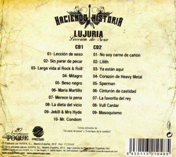 Lujuria: Leccion De Sexo [CD]