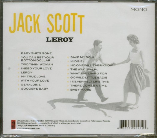 Jack Scott: Leroy [CD]