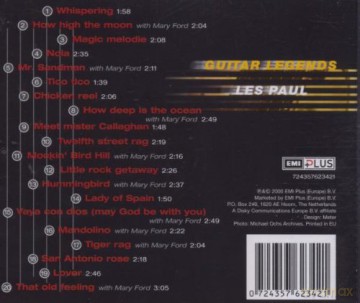 Les Paul: Les Paul Guitar Legends [CD]