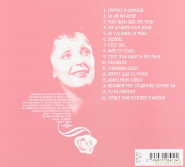 Edith Piaf: Les Plus Belles Chansons d'amo [CD]