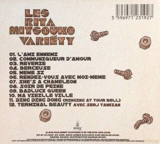 Les Rita Mitsouko: Les Rita Mitsouko Variety [CD]