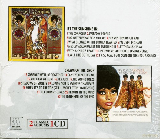 Diana Ross & the Supremes: Let The Sunshine In & Cream Of The Crop [CD]