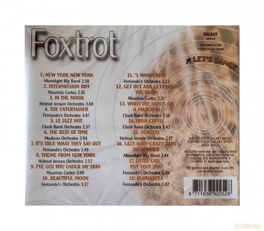 Let's Dance - Foxtrot [CD]