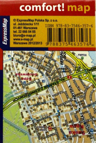 Warszawa - mini mapa 1:26 000 [KSIĄŻKA]