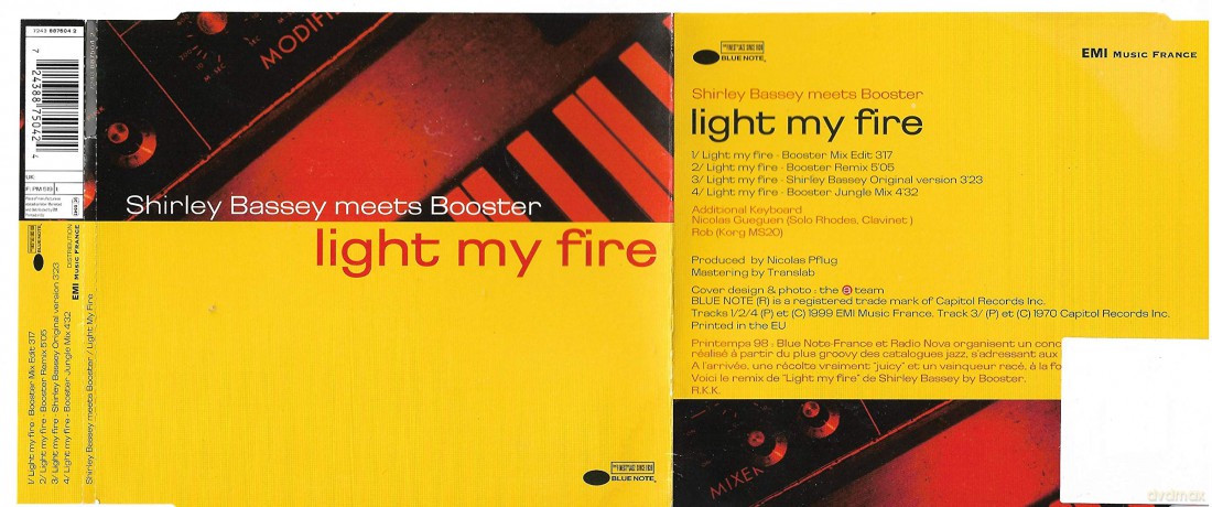 Shirley Bassey: Light My Fire [CD]