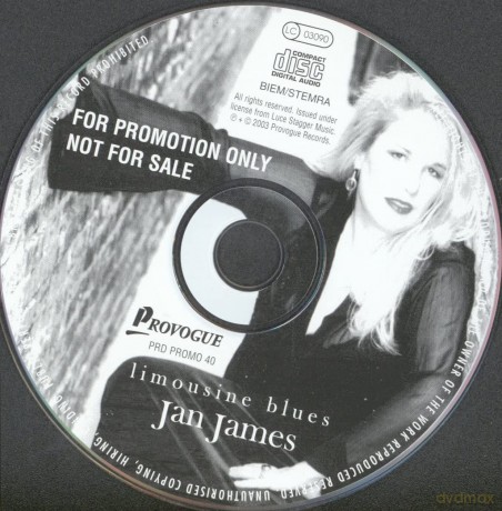 Jan James: Limousine Blues [CD]