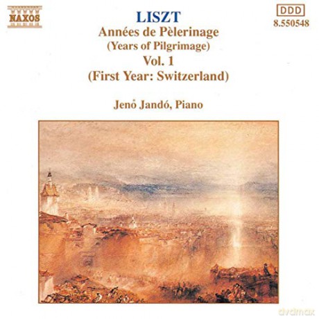 Liszt: Liszt: AnnEs De PLerinage, vol.1 [CD]